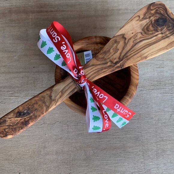 Olive Wood Bowl And Spatula Trader Joe’s - Picture 1 of 14